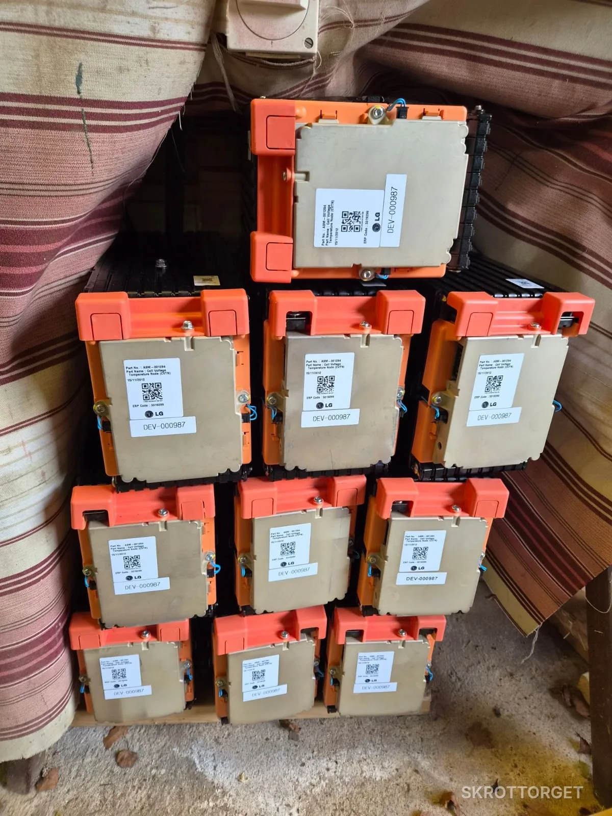 Lithiumjon LG batterier